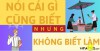 CAI GI CUNG BIET