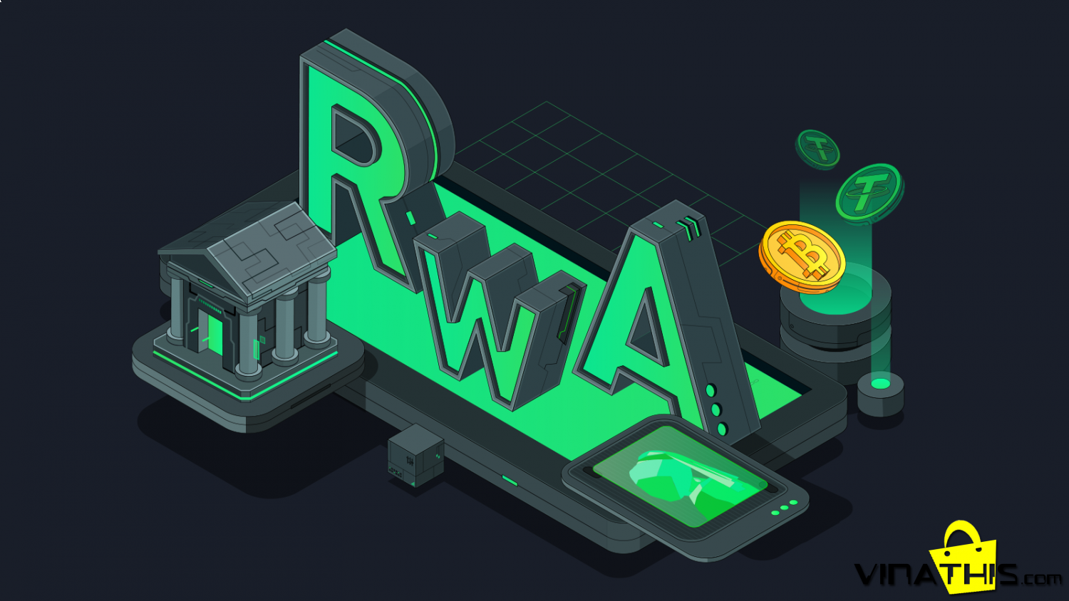 Chuyển hoá nền tảng tài sản số thành nền tảng được token hoá.