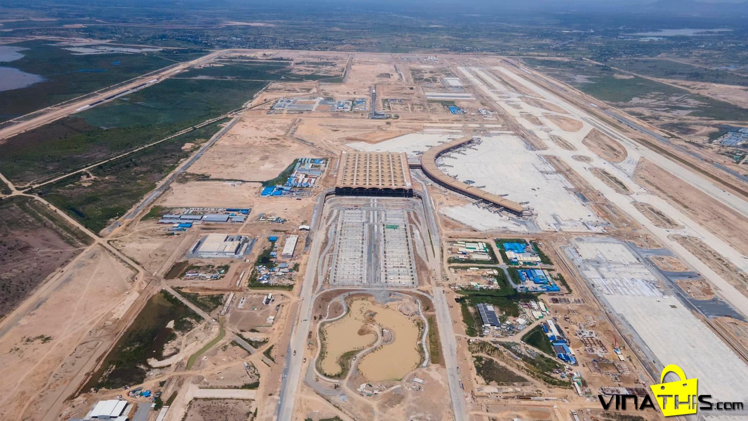 Sân bay quốc tế Techo - Campuchia, đối thủ cạnh tranh với Sân Bay Long Thành - VN.