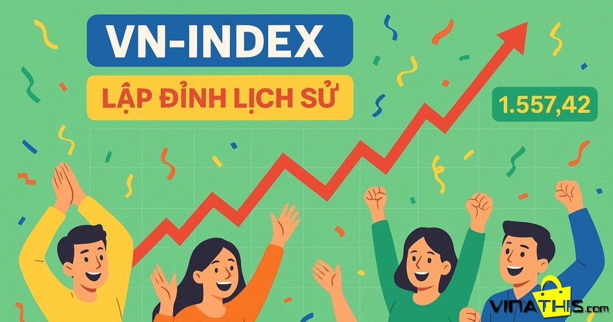 Thị trường chứng khoán Việt Nam dẫn đầu hồi phục ngoạn mục sau cú rơi ...áp thuế của Mỹ!