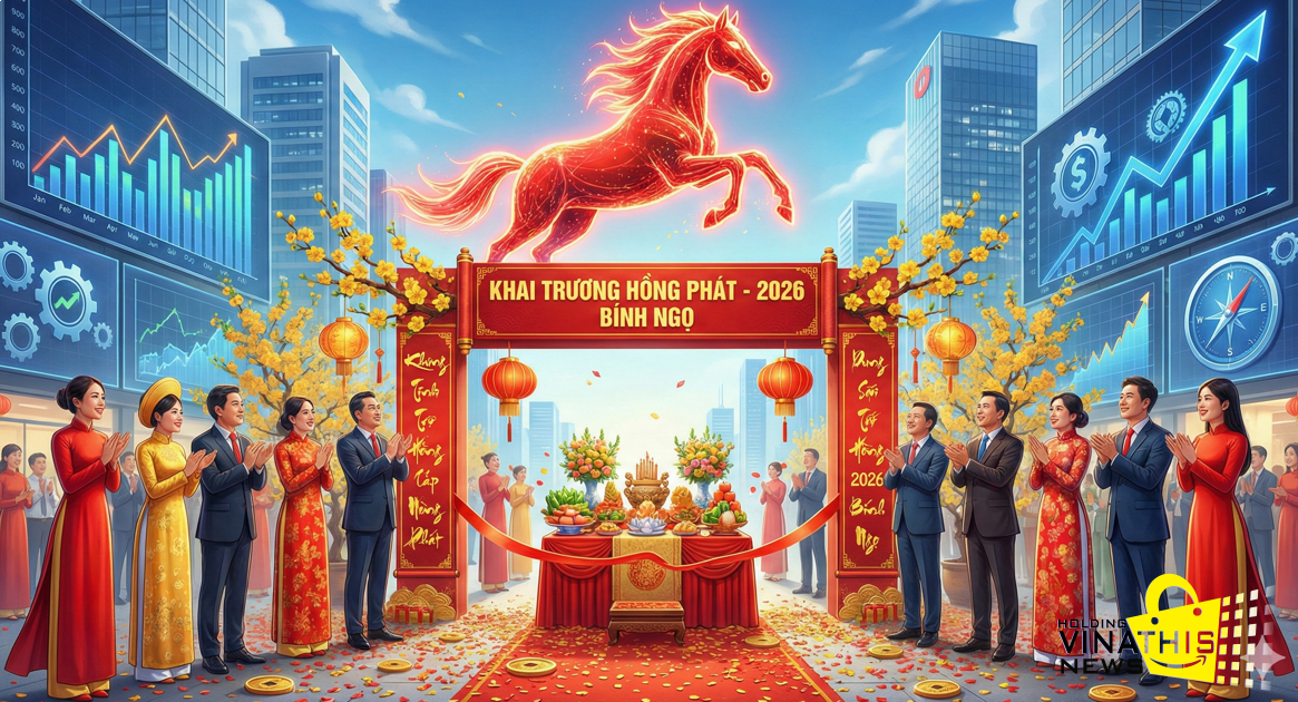 XEM NGÀY TỐT KHAI TRƯƠNG ĐẦU NĂM BÍNH NGỌ 2026: KHỞI SỰ HANH THÔNG – TÀI LỘC VỮNG BỀN