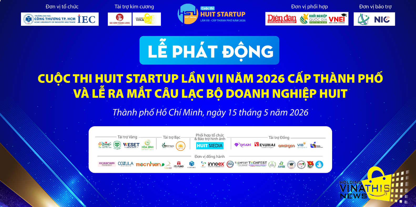 cuộc thi khởi nghiệp lần 7 tại Đại học Công thương TP.HCM