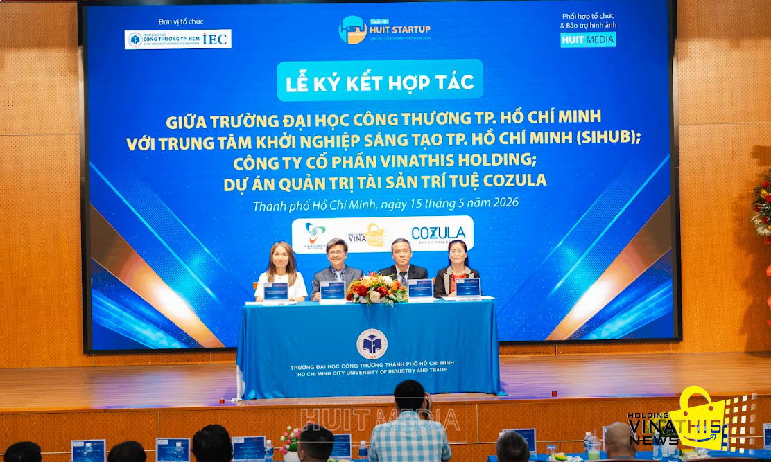 Vinathis Holding đồng hành cùng HUIT